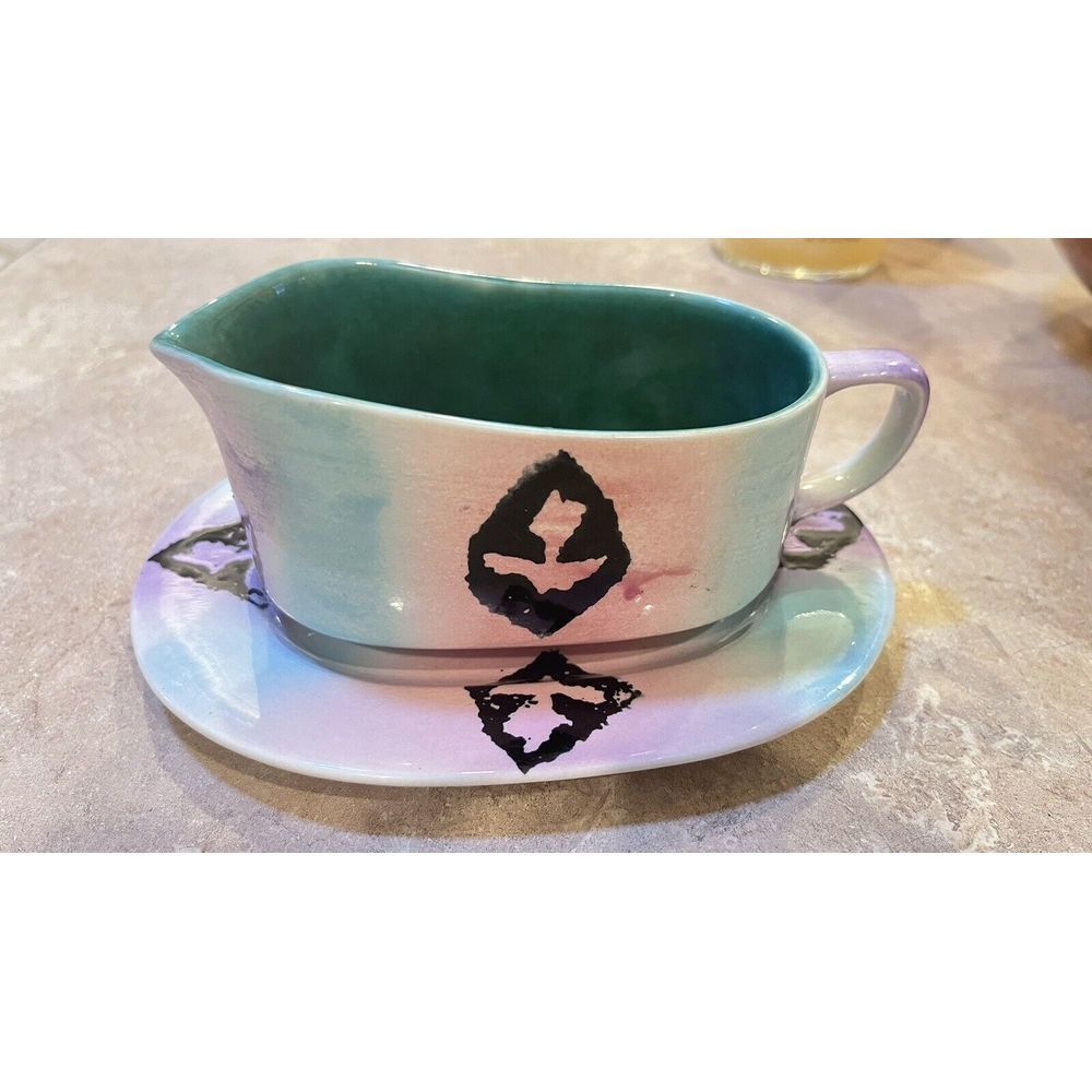 Bob Steiner  New Zealand Ceramics Gravy Boat‎ And Plate EIDO Collection EUC - Picture 10 of 16